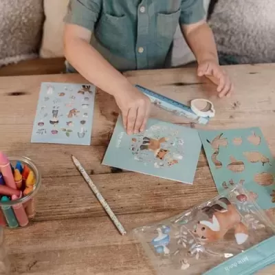 Little Dutch Kit de Atividades com Estojo - Forest Friends