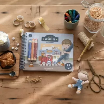 Little Dutch Livro Colour Magic Jim & Friends