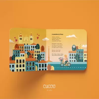 Cucoo Livro Musical Infantil Zás Trás Trás