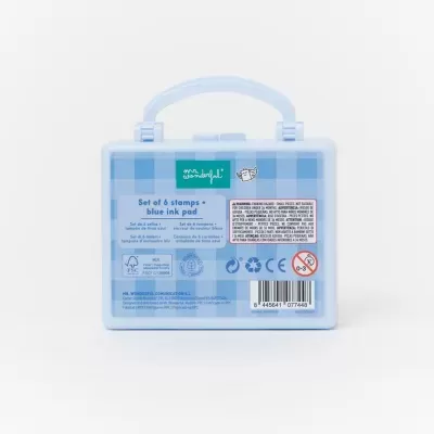 Mr. Wonderful Conjunto de Carimbos Lazy