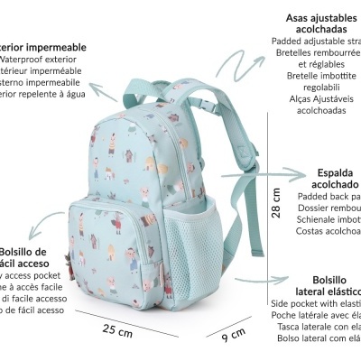 Tutete Mochila Infantil Três Porquinhos