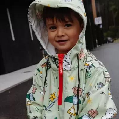 Hello Hossy Poncho de Chuva Mountain Ride