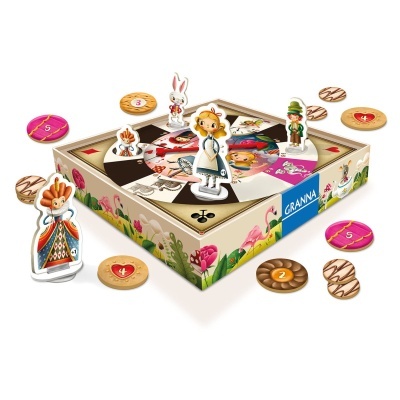 Jogos de Tabuleiro Contos Infantis Alice No País das Maravilhas