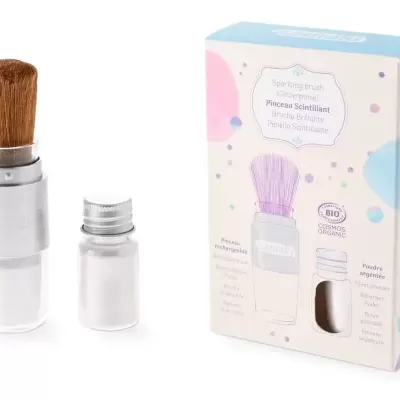 Namaki Pincel Mágico Glitter Orgânico  Prateado