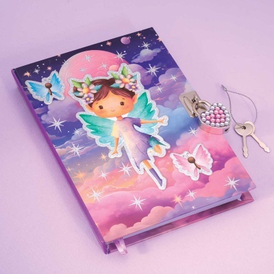 Diário com Cadeado Fada