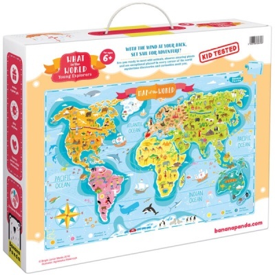 Banana Panda Puzzle O Que Há No Mundo Pequenos Exploradores