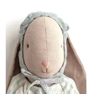 Maileg Coelha com Vestido e Touca Tamanho 3