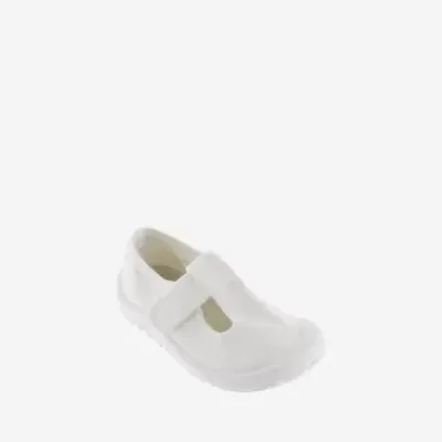 Victoria Shoes Sandália Barefoot Bosco Lona Branco