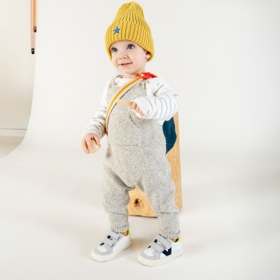 Victoria Shoes Sapatilhas Oliver Efeito Pele Detalhes Amarelo