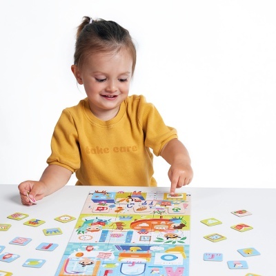 Banana Panda Puzzle + Home 2 Anos+