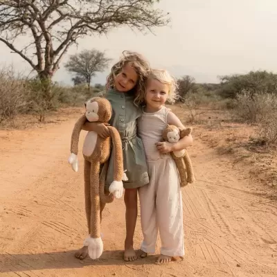 Little Dutch Peluche Macaco Perna Longa Safari Friends