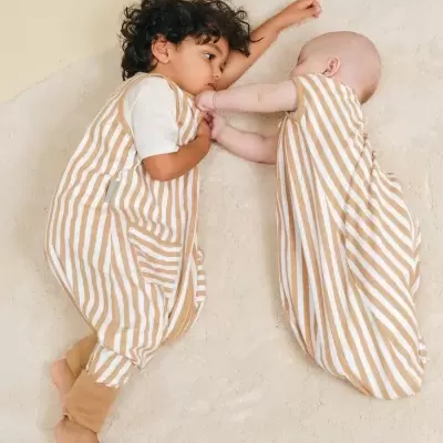 MOLIS&CO Saco de Dormir com Pernas Sand Stripes TOG 0.5 MOLIS&CO Saco de Dormir com Pernas Sand Stripes TOG 0.5