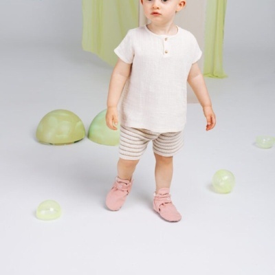 Zás Trás Sapatinhos Antiderrapantes Bebé Rose Lollipop