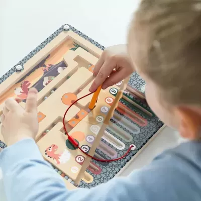 TopBright Jogo Magnético Dinossauros Eggs Maze