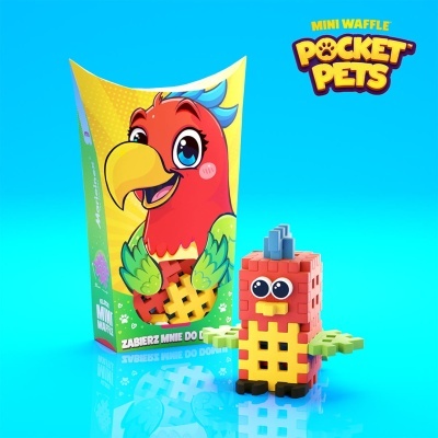 Marioinex Mini Waffle - Pocket Pets Papagaio