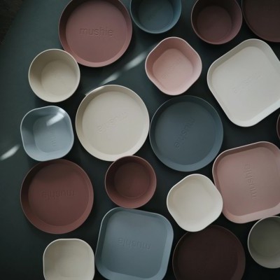 Pratos Redondos Mushie