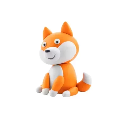 Hey Clay Figura Shiba Inu Pasta de Modelar