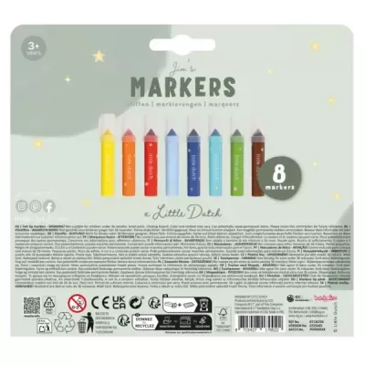 Little Dutch Marcadores de Feltro Jim