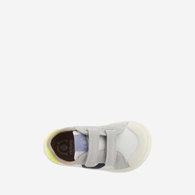 Victoria Shoes Sapatilhas Oliver Efeito Pele Detalhes Amarelo