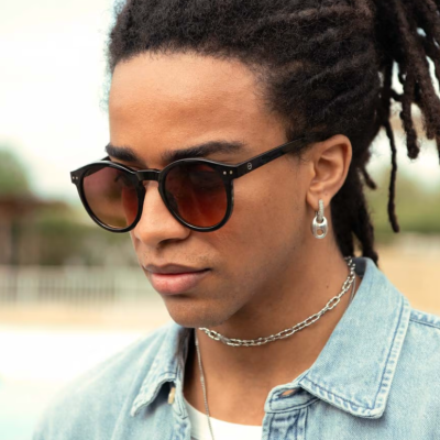 IZIPIZI Óculos de Sol Adulto #M Black Road