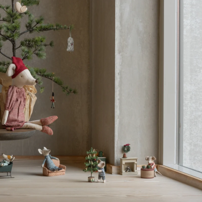 Maileg Árvore de Natal Ratinho Maileg Árvore de Natal Ratinho