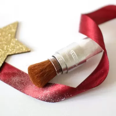 Namaki Pincel Mágico Glitter Orgânico  Prateado