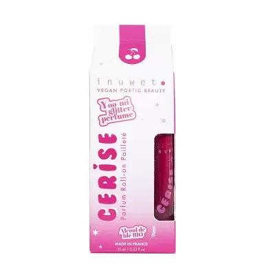 Inuwet Perfume Roll-On Glitter Cereja