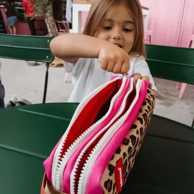 Hello Hossy Estojo Porta-Lápis Leopard