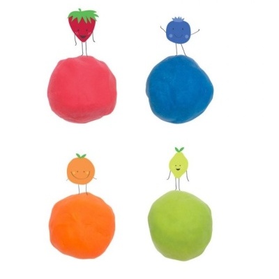 Tutti-Frutti Plasticina Orgânica Perfumada Set Terra Dos Dinossauros