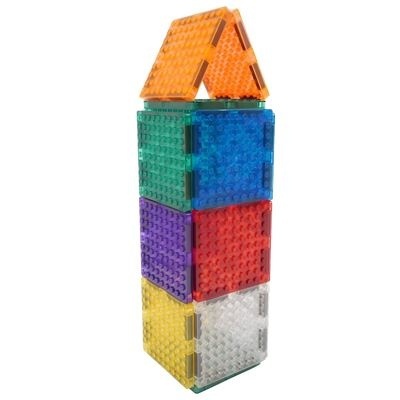 Cleverclixx Jogo Magnético Ladrilhos 16 Peças