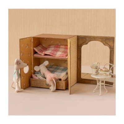 Maileg Ratinhos Bailarinos Estúdio de Dança Irmã e Irmão Maileg Ratinhos Bailarinos Estúdio de Dança Irmã e Irmão