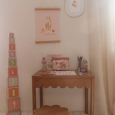 Little Dutch Cubos De Empilhar E Encaixe Em Cartão - Fairy Garden