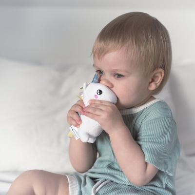 Pabobo Mini Peluche com luz Unicórnio