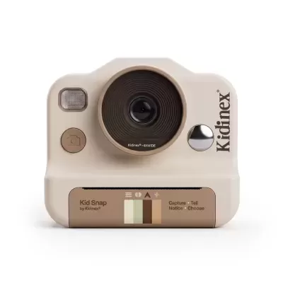 Kidinex Máquina Fotográfica Instantânea KidSnap Bege Kidinex Máquina Fotográfica Instantânea KidSnap Bege