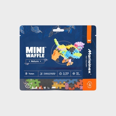 Marioinex Mini Waffle Nature Tucano 50 pcs
