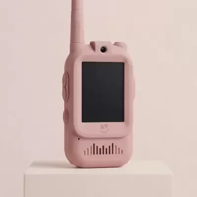 Kidinex Video Walkie Talkie KidToki Rosa e Castanho