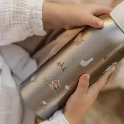 Little Dutch Garrafa de Aço Inoxidável Térmica | 350 ML | Little Farm