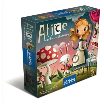 Jogos de Tabuleiro Contos Infantis Alice No País das Maravilhas