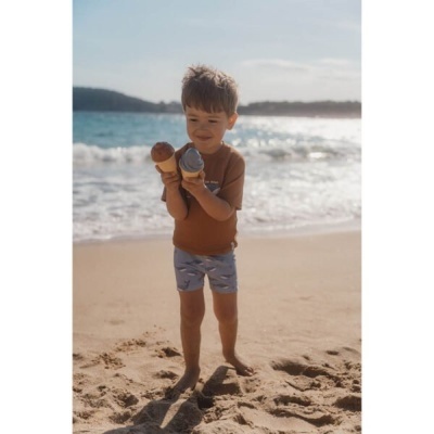 Little Dutch Conjunto Balde De Gelados Ocean World 14 Peças