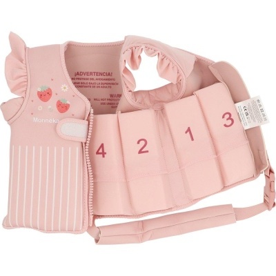 Monnëka Colete de Natação Flutuador Strawberries