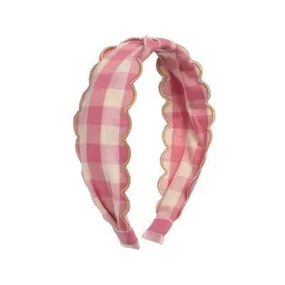 RockaHula Bandolete de Gingham Rosa