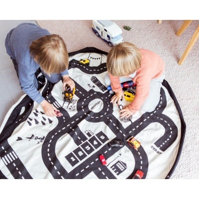 Play & Go Tapete de Atividades e Saco Roadmap