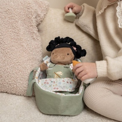 Baby Evi Com Alcofa | Flowers & Butterflies