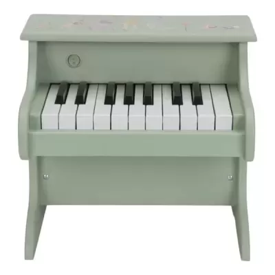 Little Dutch Piano De Madeira Safari Friends Verde