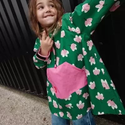 Hello Hossy Poncho de Chuva Garden Joy Hello Hossy Poncho de Chuva Garden Joy