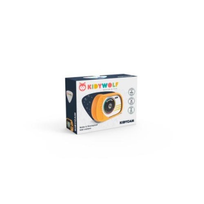 Kidywolf Máquina Fotográfica Digital Amarela