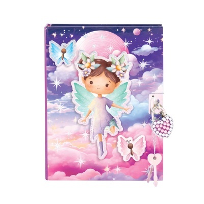 Diário com Cadeado Fada