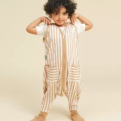 MOLIS&CO Saco de Dormir com Pernas Sand Stripes TOG 0.5 MOLIS&CO Saco de Dormir com Pernas Sand Stripes TOG 0.5