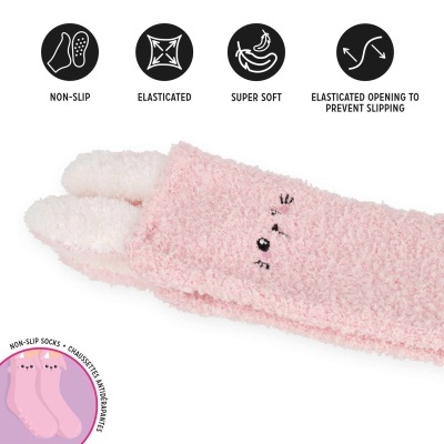 Legami Meias Polares Antiderrapantes Kids Bunny Legami Meias Polares Antiderrapantes Kids Bunny