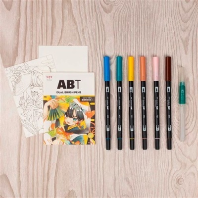 Tombow Marcadores Dual Brush Pens Manga Bird